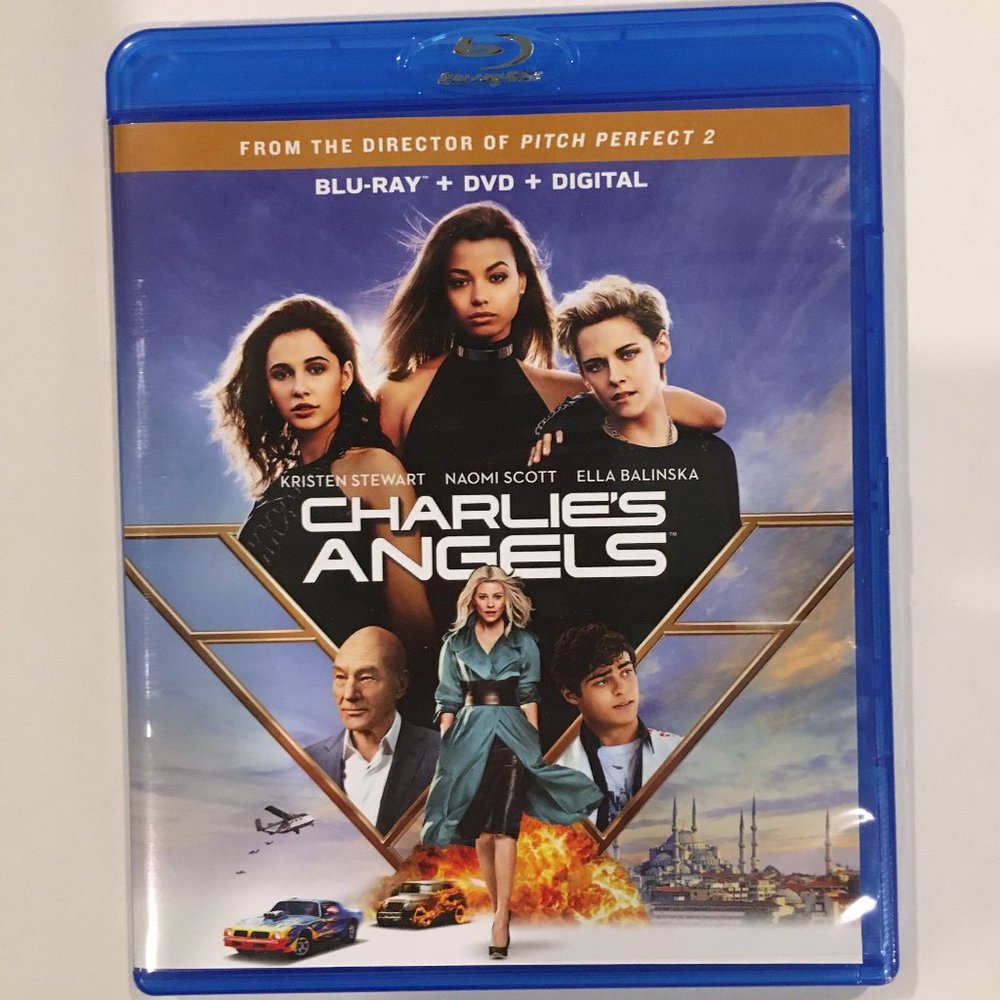 Columbia Pictures CHARLIE'S ANGELS Blu-Ray & DVD Set